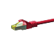 Cat7 S/FTP (PIMF) patchkabel 2m rood