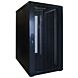 22U serverkast met geperforeerde deur 600x800x1200mm (BxDxH)
