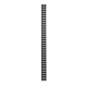 37U verticale kabelgoot - 10 cm breed