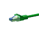 CAT6a S/FTP (PIMF) patchkabel 15m groen