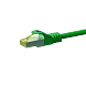 Cat7 S/FTP (PIMF) patchkabel 0,25m groen
