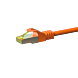 Cat7 S/FTP (PIMF) patchkabel 15m oranje
