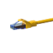 UTP CAT6a patchkabel 15m geel - 100% koper