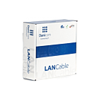 CAT5e F/UTP 100m kabel op rol soepel grijs CCA