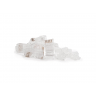 CAT6 Connector RJ45 - Unshielded - voor stugge kern met hulpstukje - 10 stuks