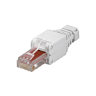 UTP CAT5e Toolless RJ45 Connector - voor stugge en soepele kern
