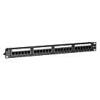 CAT6 UTP patchpaneel - 24 poorts