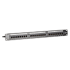 CAT6a UTP patchpaneel - 24 poorts
