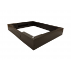 Sokkel voor 19 inch serverkasten 600x1200x150mm (BxDxH)