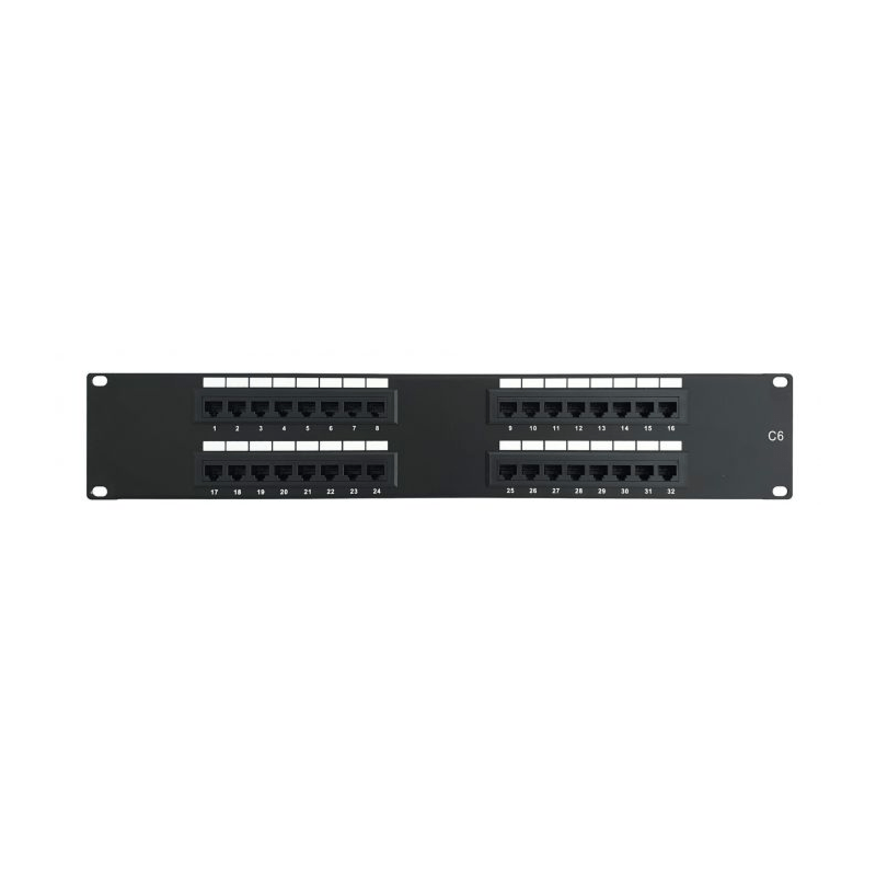 CAT6 UTP patchpaneel - 32 poorts -2U