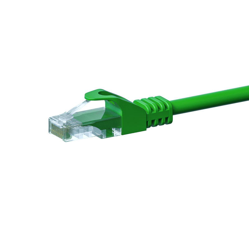 CAT5e UTP patchkabel 7,50m groen  - CCA