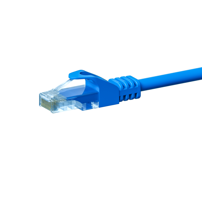 CAT5e UTP patchkabel 1m blauw  - CCA