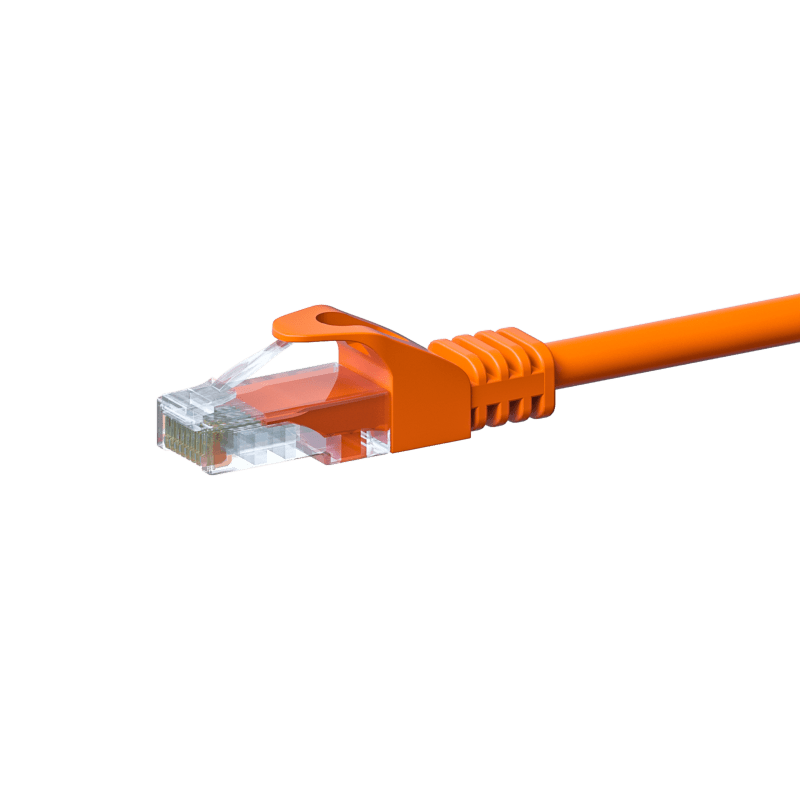 CAT5e UTP patchkabel 0,50m oranje - CCA