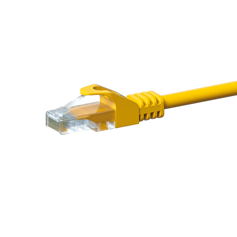 CAT5e UTP patchkabel 3m geel  - CCA
