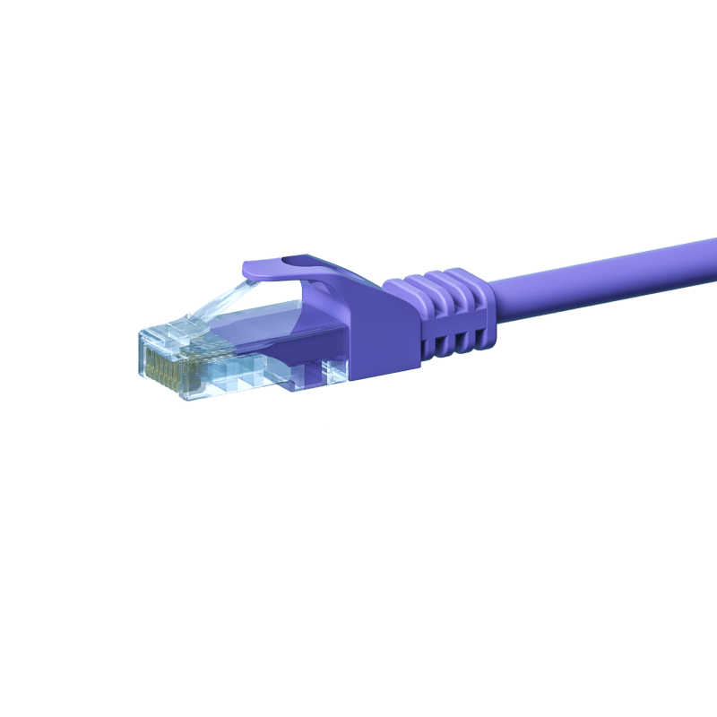 CAT5e UTP patchkabel 20m paars  - CCA