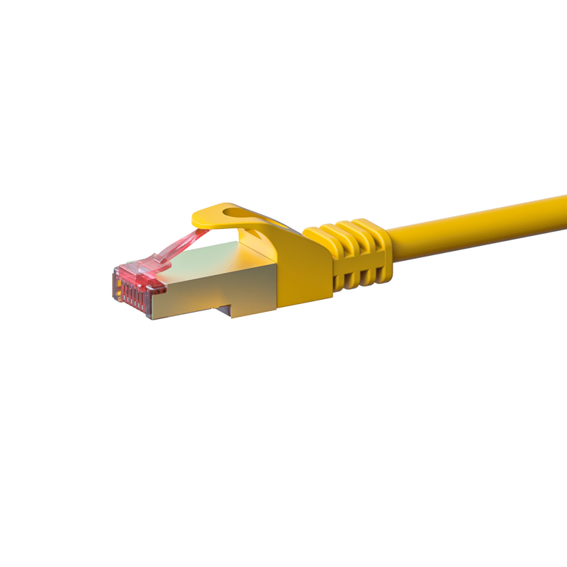 CAT6 S/FTP (PIMF) patchkabel 20m geel 