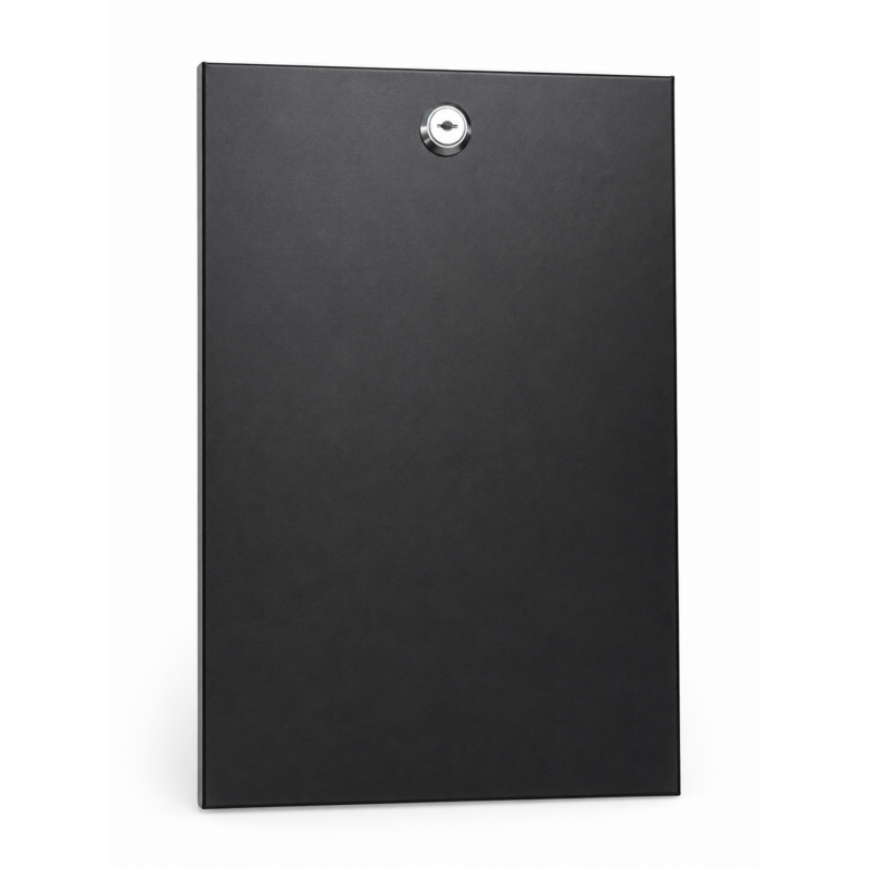 9U zijpaneel voor 10" serverkasten - 310mm diep met slot