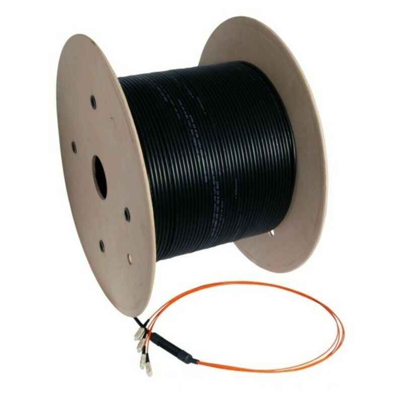 OM2 glasvezel kabel op maat 24 vezels incl. connectoren