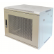 9U witte wandkast met geperforeerde deur 600x450x500mm (BxDxH)