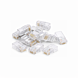DANICOM UTP CAT6 RJ45 Connector - voor stugge kern - 10 stuks