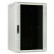 27U witte wandkast met glazen deur 600x600x1300mm (BxDxH)