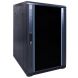 18U serverkast ongemonteerd met glazen deur 600x800x1000mm (BxDxH)
