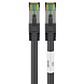 Cat8 S/FTP (PIMF) patchkabel 2m zwart