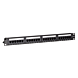 CAT6 UTP patchpaneel - 24 poorts