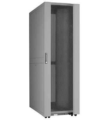 48U Datacenter serverkast met geperforeerde deur 800x1200x2250mm (BxDxH) Grijs