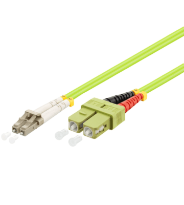 Glasvezelkabel LC-SC OM5 (laser optimized) 0,50m