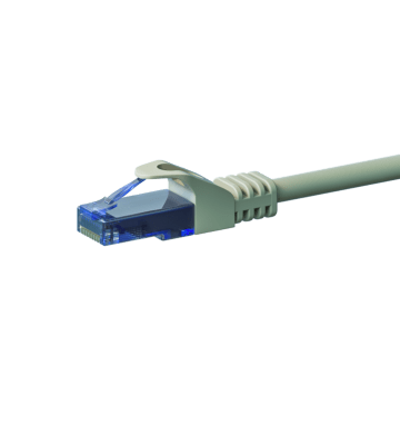 UTP CAT6a patchkabel 1m grijs - 100% koper