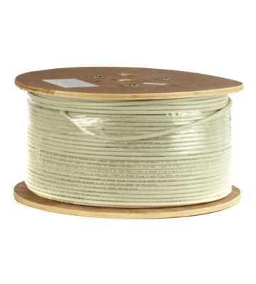 DANICOM CAT6A U/UTP 500m kabel op rol stoepel -  PVC (Fca)