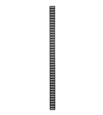 42U verticale kabelgoot - 30cm breed