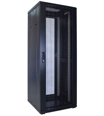 32U serverkast met geperforeerde deur 600x600x1600mm (BxDxH)