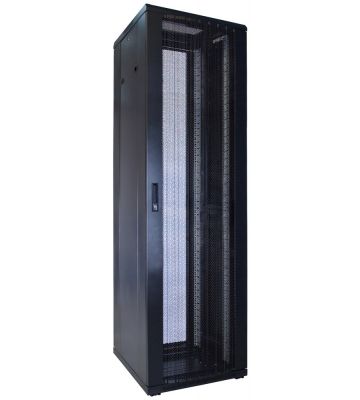 42U serverkast met geperforeerde deur 600x600x2000mm (BxDxH)