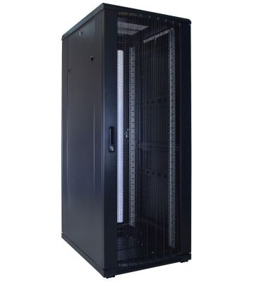 32U serverkast met geperforeerde deur 600x800x1600mm (BxDxH)