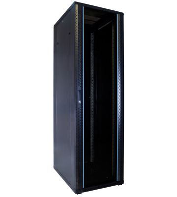 42U serverkast met glazen deur 600x800x2000mm (BxDxH)