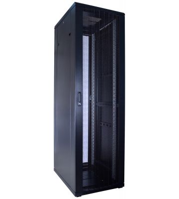 42U serverkast met geperforeerde deur 600x800x2000mm (BxDxH)