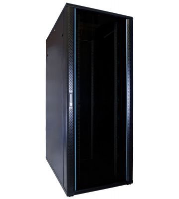 42U serverkast met glazen deur 800x1200x2000mm (BxDxH)