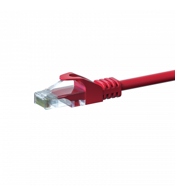 UTP CAT5e patchkabel 1m rood - 100% koper