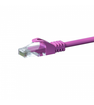 UTP CAT5e patchkabel 1,50m roze - 100% koper