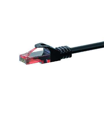 UTP CAT6 patchkabel 10m zwart - 100% koper