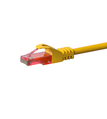UTP CAT6 patchkabel 3m geel - 100% koper