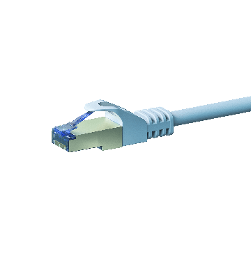 CAT6a S/FTP (PIMF) patchkabel 1m wit