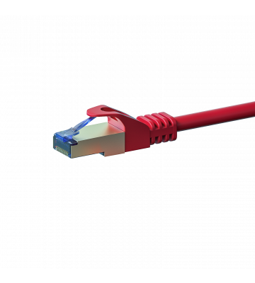 CAT6a S/FTP (PIMF) patchkabel 10m rood