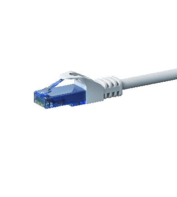 UTP CAT6a patchkabel 1,50m wit - 100% koper