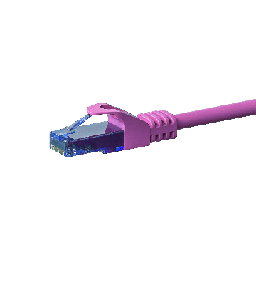 UTP CAT6a patchkabel 30m roze - 100% koper