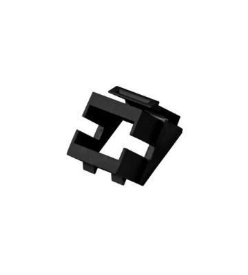 Keystone adapter zwart