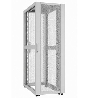 48U Datacenter serverkast met geperforeerde deur 600x1200x2250mm (BxDxH) Grijs
