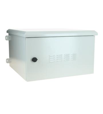 6U outdoor patchkast voor wandmontage IP55 - 600x600x368mm (BxDxH)